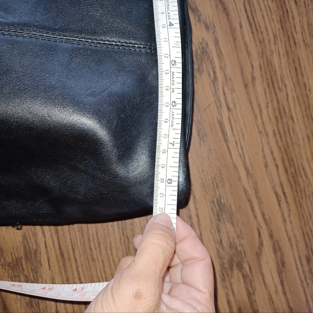 Tumi Vintage Leather Travel Kit, 13x8.5x4